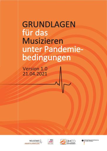 Cover Grundlagen für das Musizieren unter Pandemiebedingungen