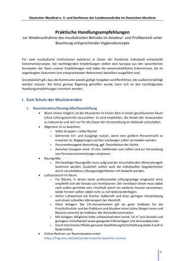 Cover Praktische Handlungsempfehlungen