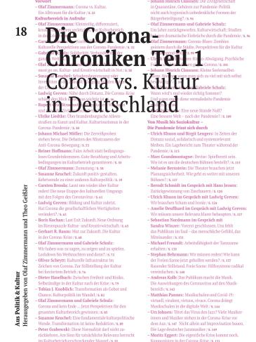 Titel Corona-Chroniken 1