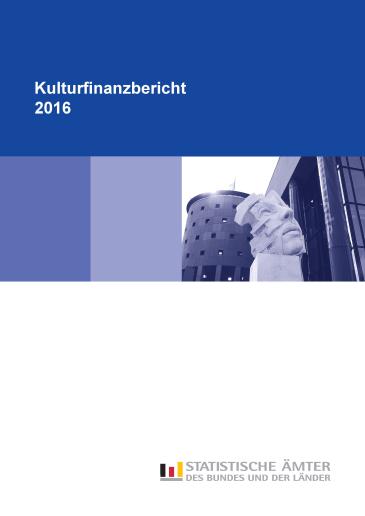 Titel Kulturfinanzbericht 2016