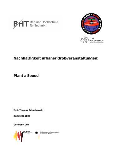 Cover Plant a Seeed