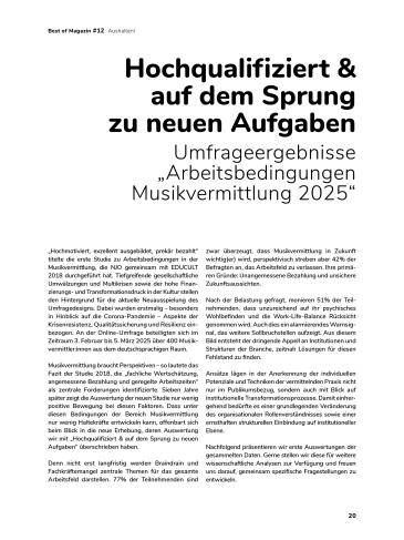 Cover Hochqualifiziert & auf dem Sprung zu neuen Aufgaben