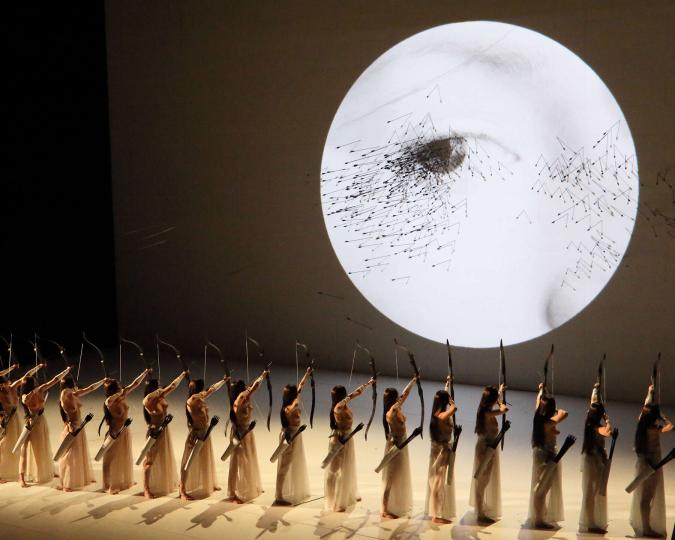 Scene from Richard Wagner’s Tannhäuser at the Bavarian State Opera