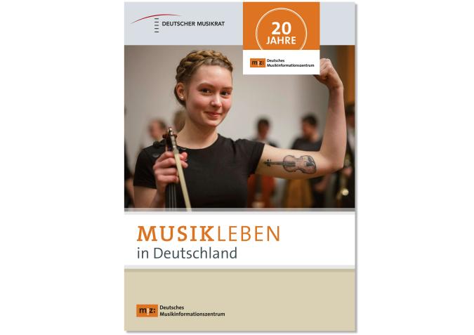 Umschlag der Buchpublikation „Musikleben in Deutschland“