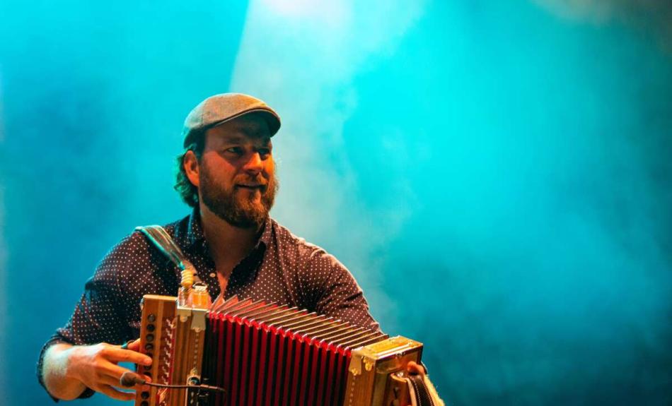 Le Vent du Nord & De Temps Antan performing at the 2018 Rudolstadt Festival