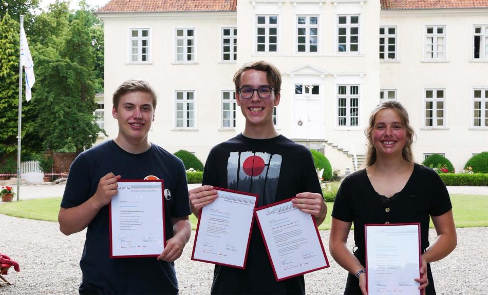 Foto: Gewinner*innen des Förderpreises