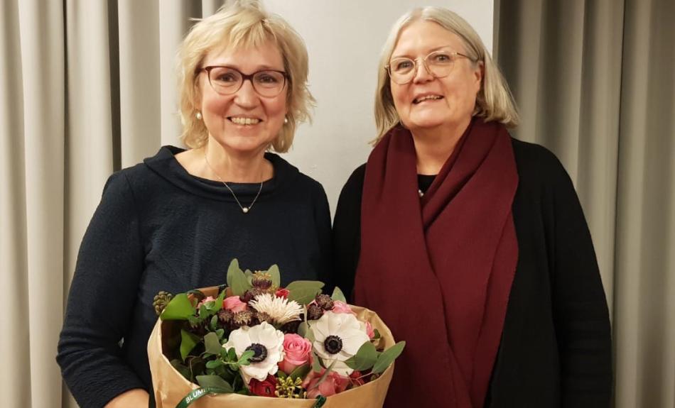Abbildung: Anita Rennert und Hella Dunger-Löper