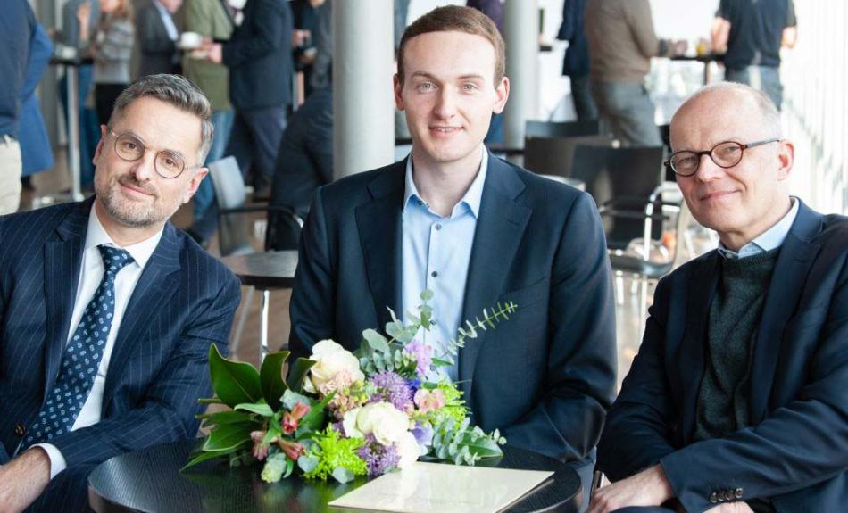 v.l.n.r. Michael Grünberger, Niklas Maamar, Robert Staats
