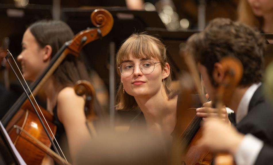 Abbildung: Musiker*innen der Jugendorchester