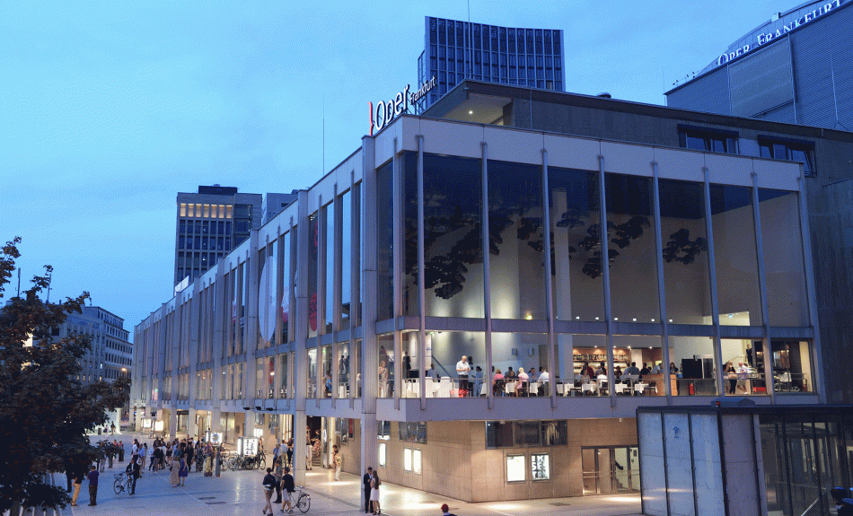Außenansicht Oper Frankfurt