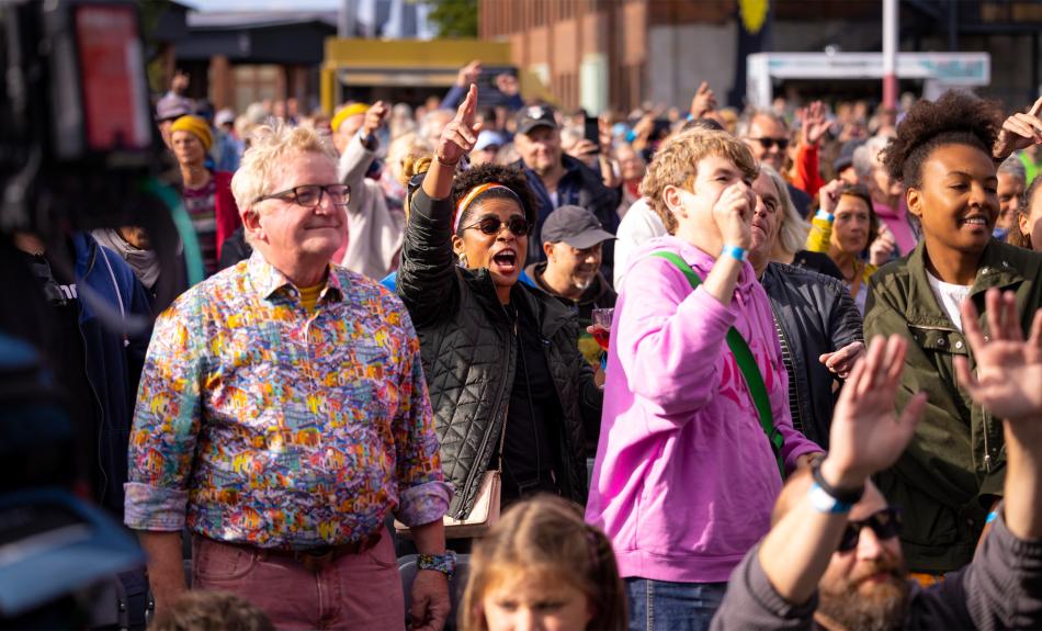 Abbildung: Festivalbesucher
