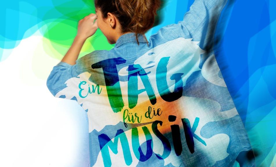 Werbung für den Tag für die Musik in Hessen 2024