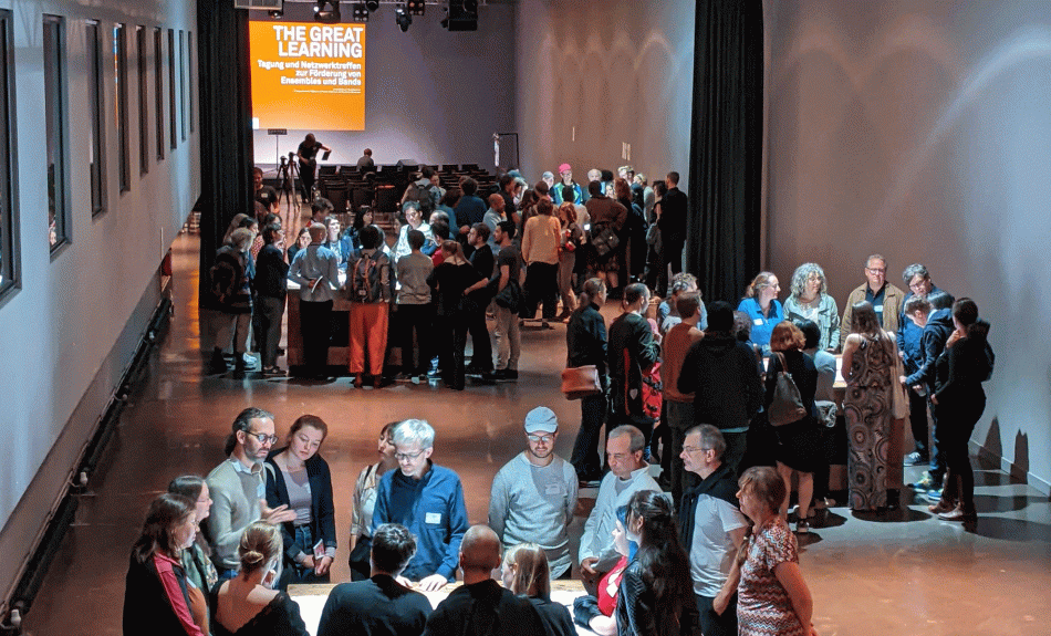 Netzwerktreffen The Great Learning im silent green in Berlin