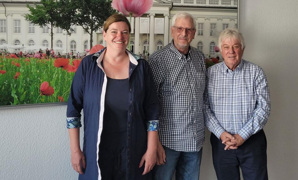 Katharina Holzmeister, Franz-Michael Deimling und Rolf Zuckowski