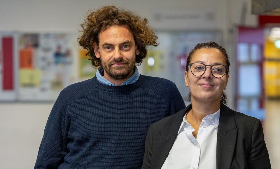 Jouanna Hassoun und Shai Hoffmann 