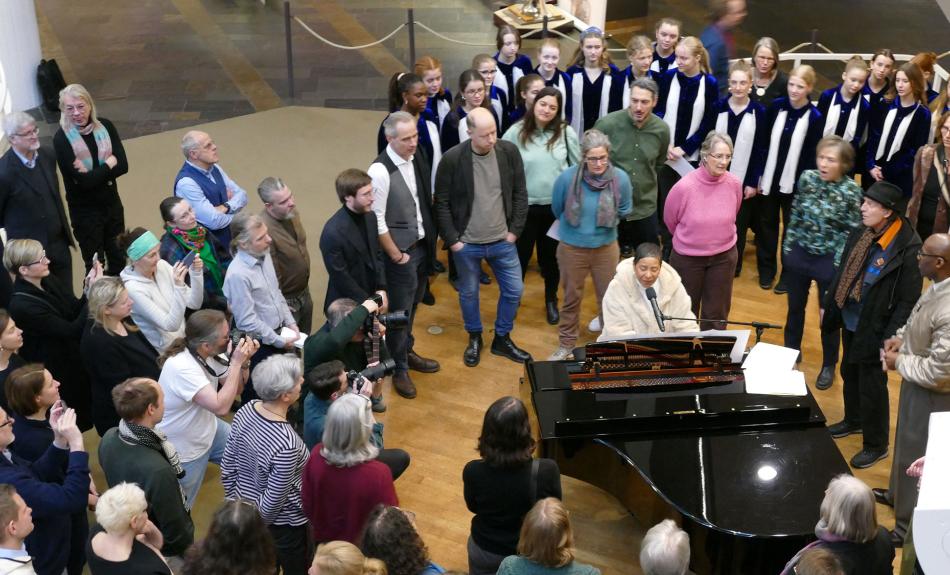 Eröffnung des Jahres der Stimme im Musikinstrumenten-Museum im Staatlichen Institut für Musikforschung Berlin