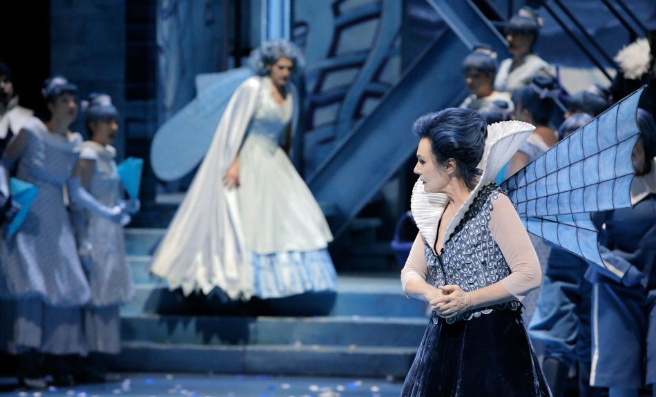 Waltraud Meier als Ortrud bei den Bayreuther Festspielen 2018