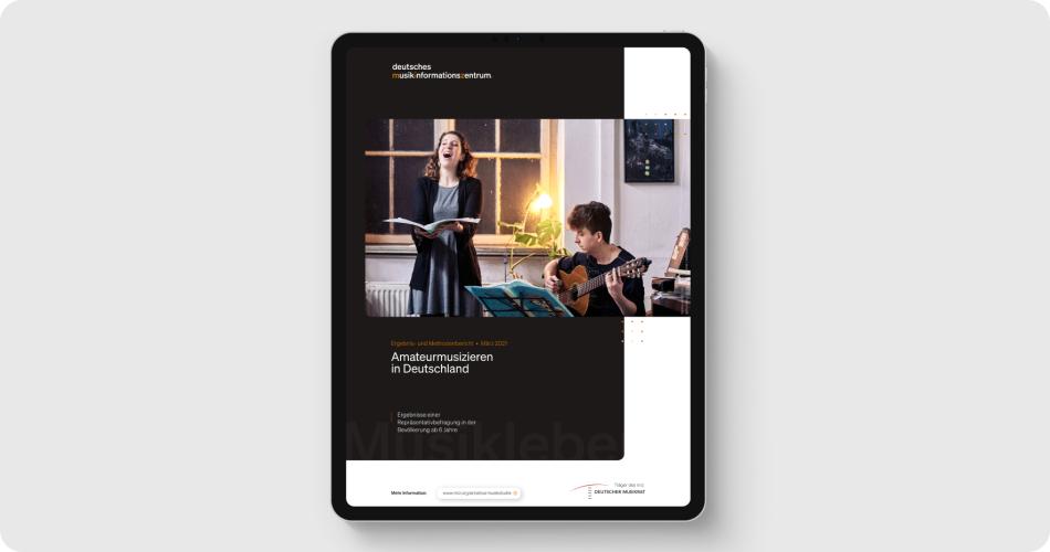 Abbildung: Cover der Amateurmusikstudie