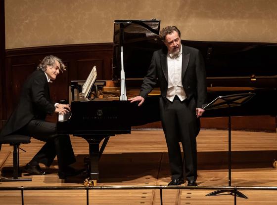 Foto Christian Gerhaher und Gerold Huber