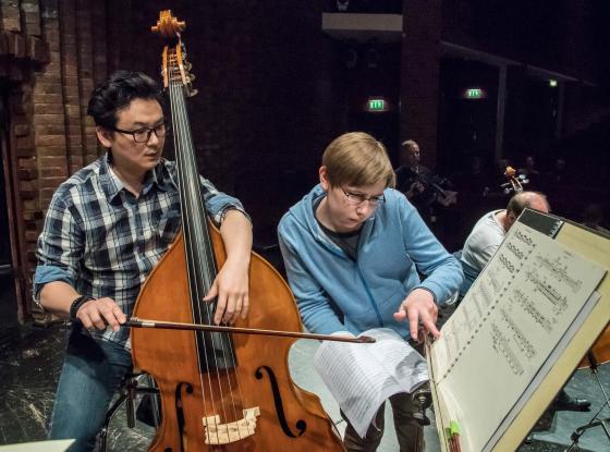 Abbildung: Orchesterwerkstatt junger Komponisten
