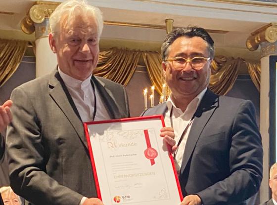 Prof. Ulrich Rademacher und Friedrich-Koh Dolge
