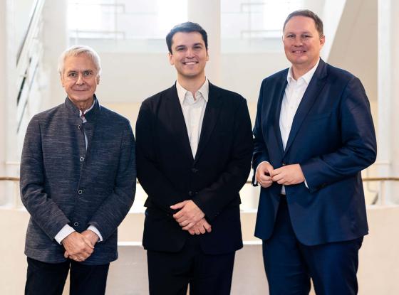 John Neumeier, Demis Volpi und Carsten Brosda