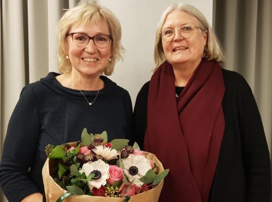 Abbildung: Anita Rennert und Hella Dunger-Löper