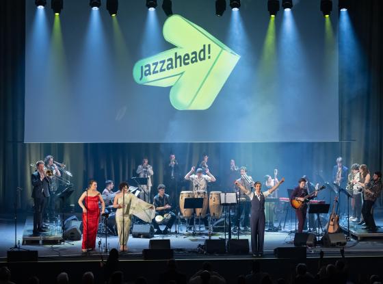 Galakonzert auf der Jazzahead! 2024 mit der Trompeterin Maite Hontelé und dem nationalen Jugendorchester der Niederlande (NJJO)