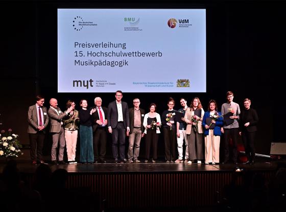 Preisträger:innen des Hochschulwettbewerbs Musikpädagogik 2025